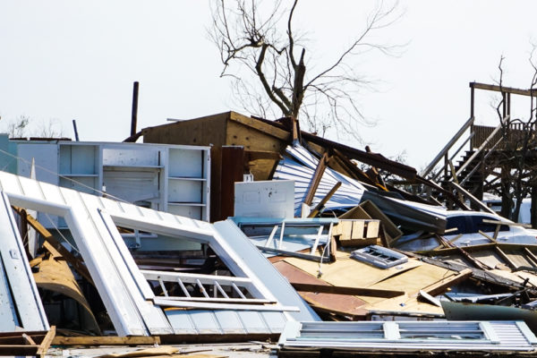 Large Losses Destroyed Home